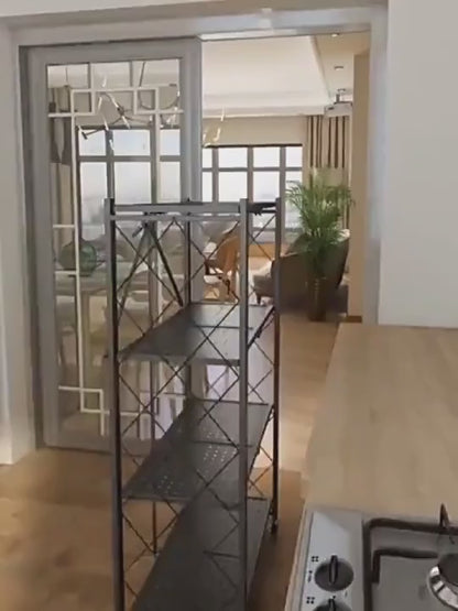 4 Layers Folding Rack