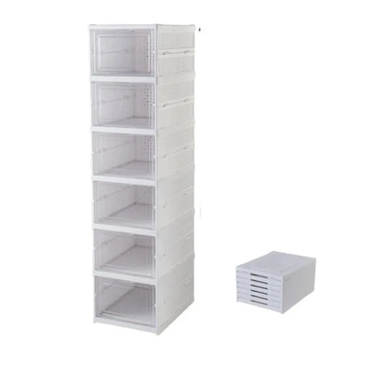 6-Tier Foldable Shoe Storage Organizer