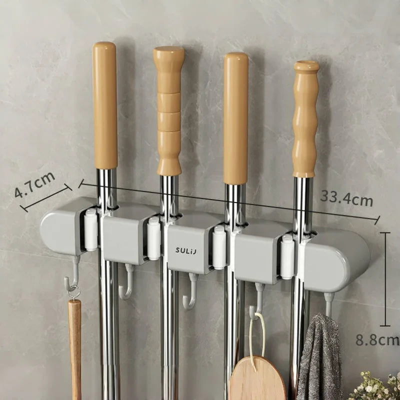 Suction Broom Holder