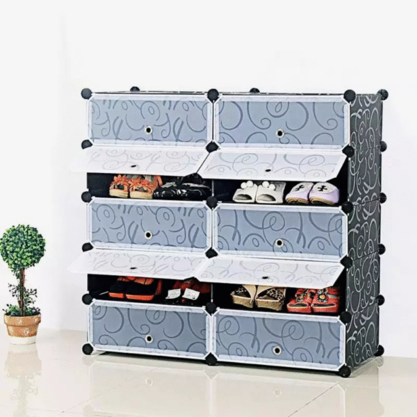 10 Cube Shoe Cabinet