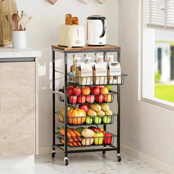 Kitchen Storage Trolley - D