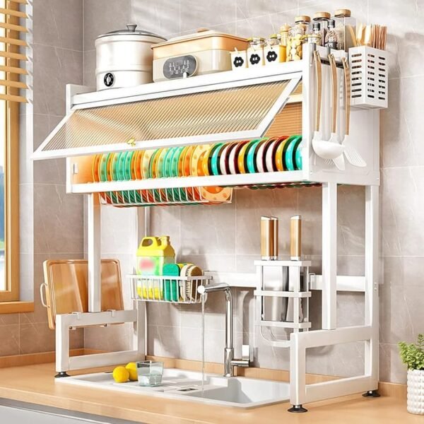 Dustproof Dishes Rack