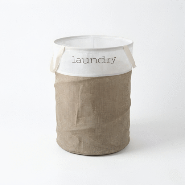 Round Fabric Laundry Basket
