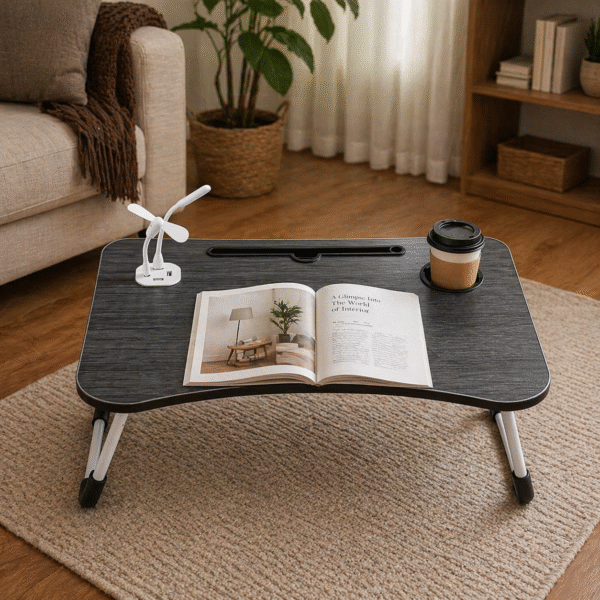 Foldable Laptop Table with usb